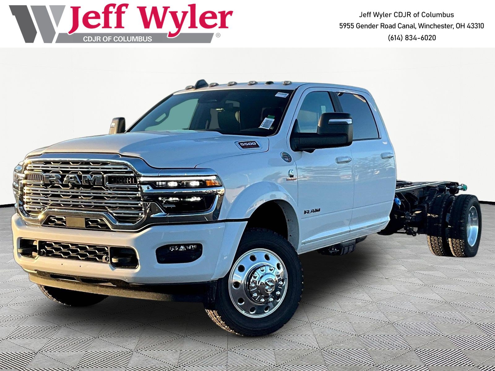 New 2027 RAM 5500 4x4 Crew Cab w/ Laramie Trim Package