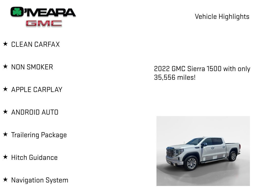 Used 2022 GMC Sierra 1500 Denali AWD/4WD image 7