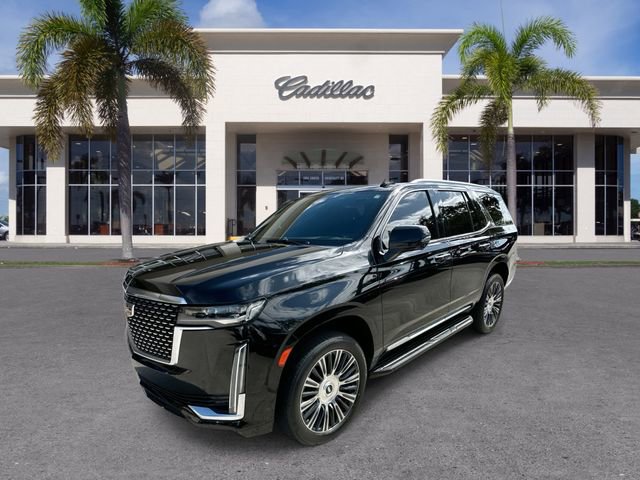 Used 2022 Cadillac Escalade Premium Luxury w/ LPO, Illumination Package RWD image 1