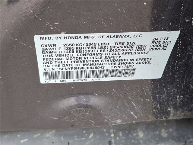 Used 2018 Honda Pilot Touring image 16