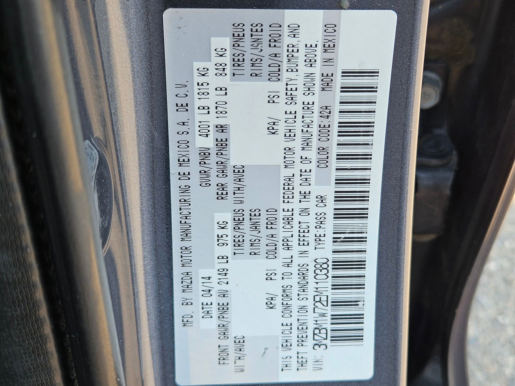 Used 2014 MAZDA MAZDA3 i Grand Touring FWD image 35