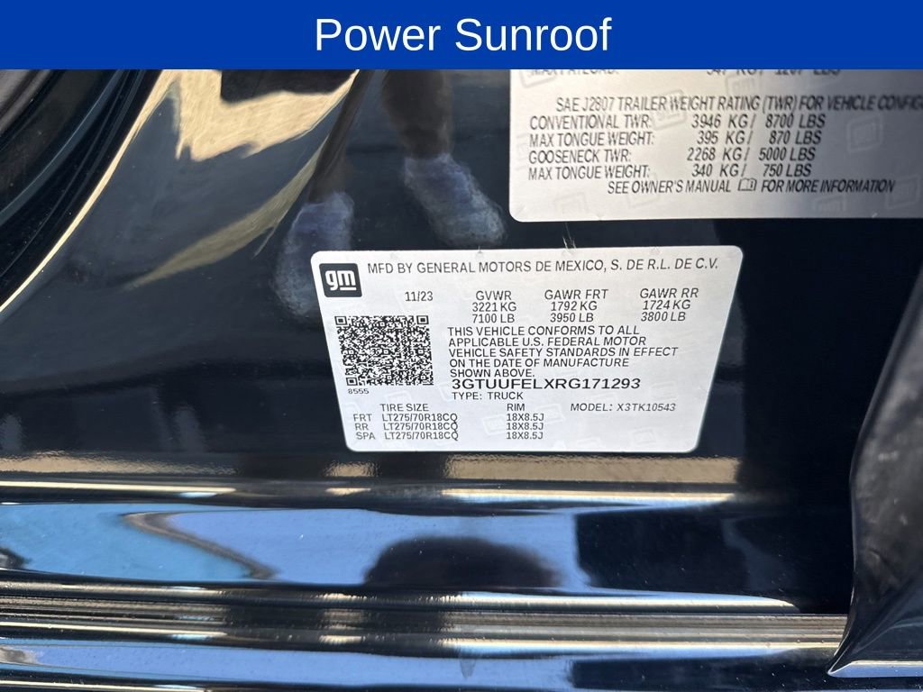 Certified 2024 GMC Sierra 1500 AT4X image 25