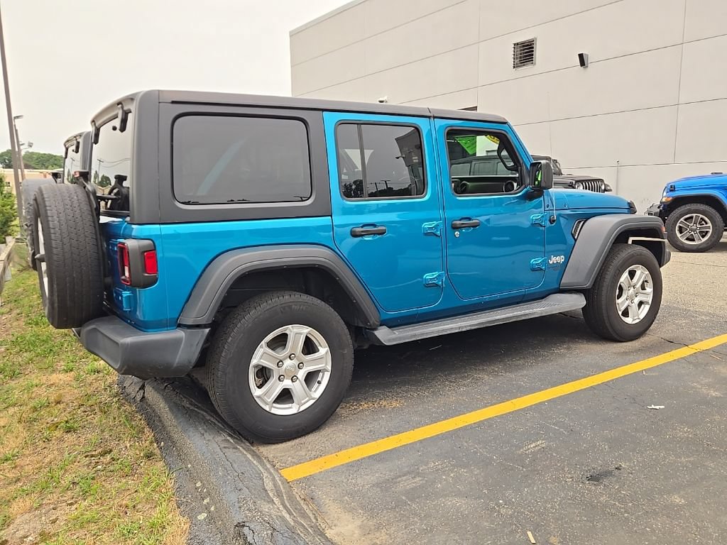 Certified 2020 Jeep Wrangler Unlimited Sport S AWD/4WD image 7