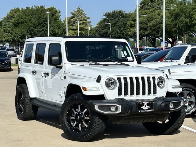 Used 2021 Jeep Wrangler Unlimited Sahara w/ Cold Weather Group AWD/4WD image 2