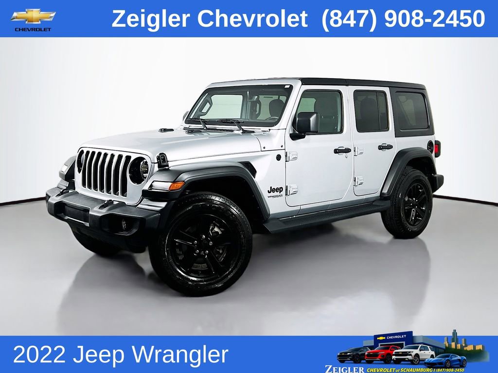 Used 2022 Jeep Wrangler Unlimited Sport AWD/4WD image 1