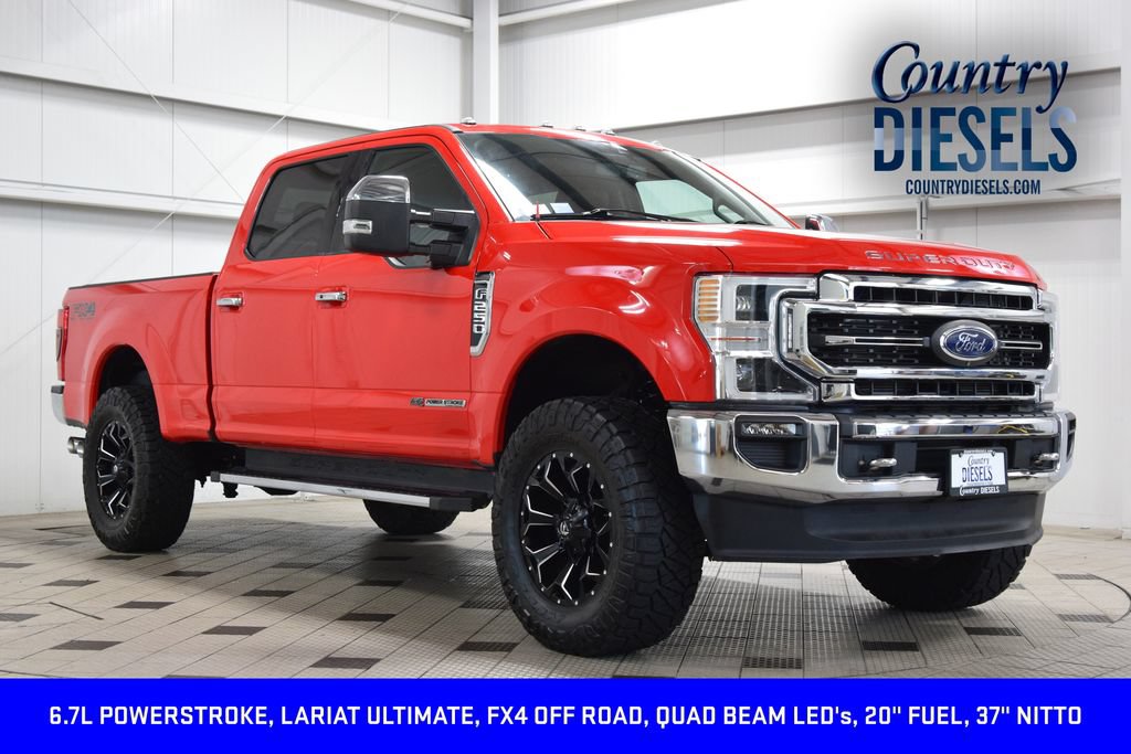Used 2021 Ford F250 Lariat w/ Lariat Ultimate Package AWD/4WD image 1