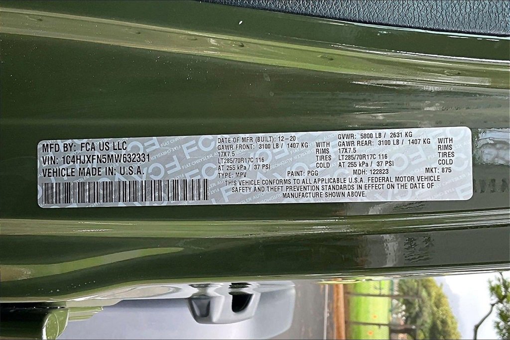 Used 2021 Jeep Wrangler Unlimited Rubicon image 36