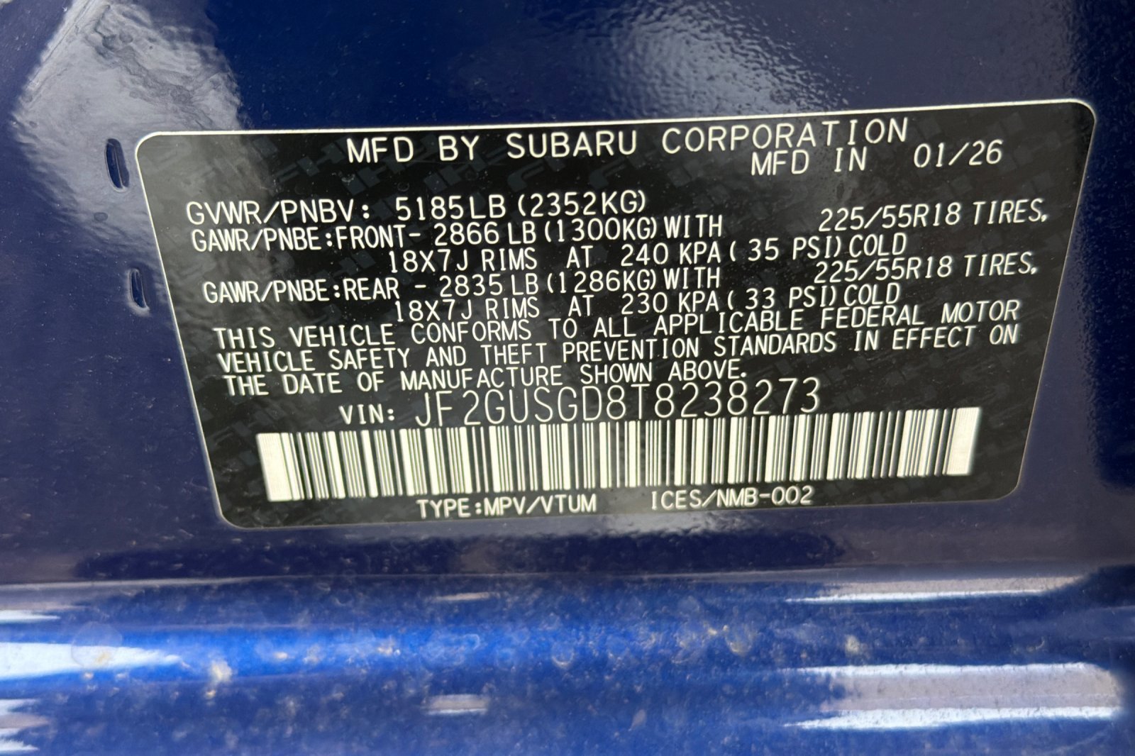 New 2026 Subaru Crosstrek 2.5i Sport image 27