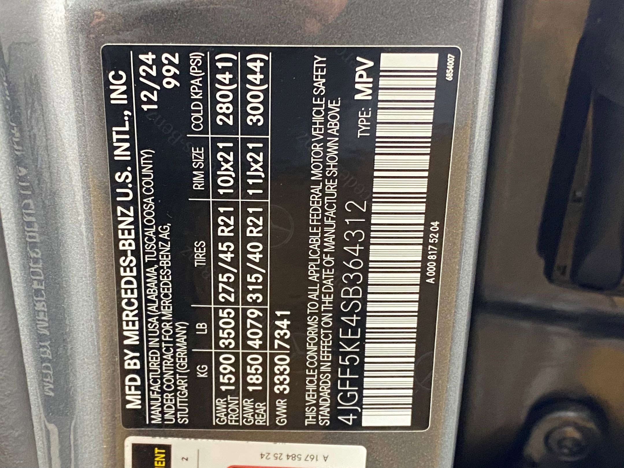 New 2025 Mercedes-Benz GLS 450 4MATIC image 21