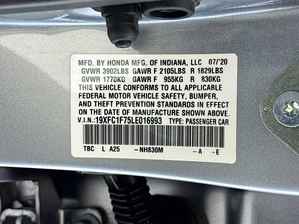 Certified 2020 Honda Civic EX-L image 35