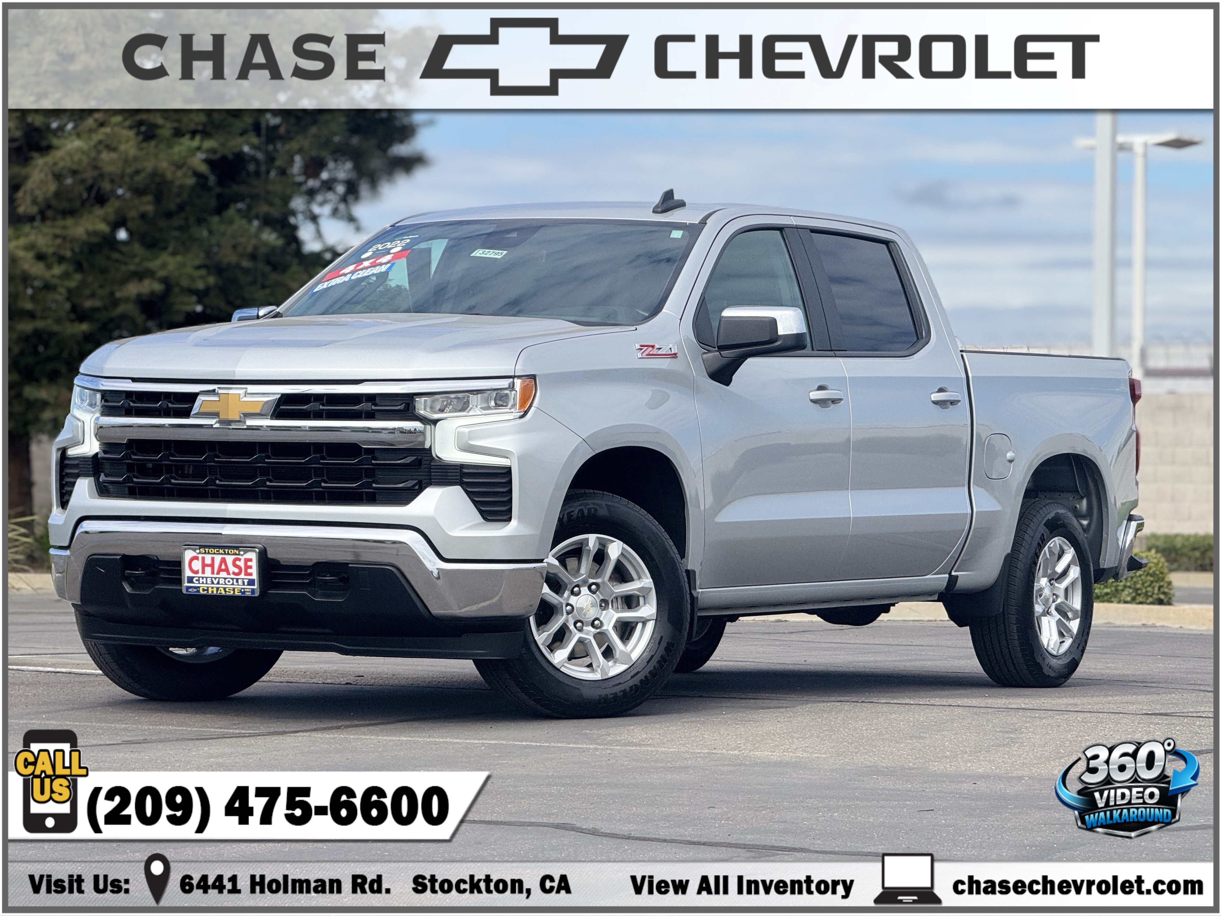 Certified 2022 Chevrolet Silverado 1500 LT w/ Z71 Off-Road Package