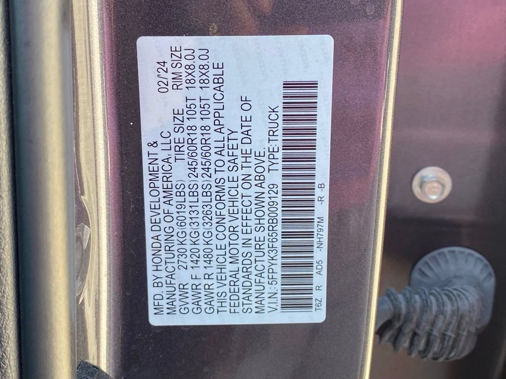 Used 2024 Honda Ridgeline TrailSport image 32