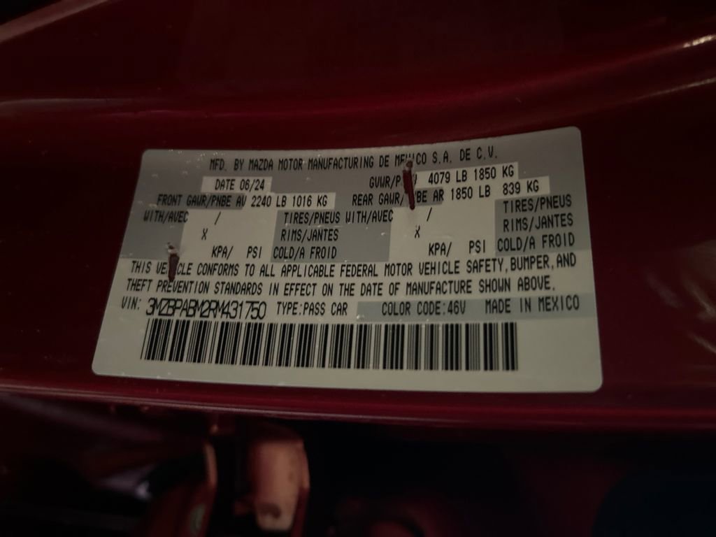 Used 2024 MAZDA MAZDA3 s image 35
