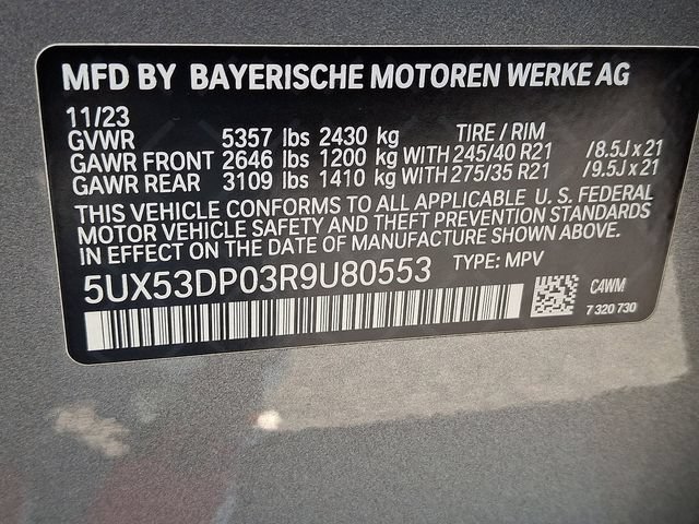 Used 2024 BMW X3 xDrive30i w/ Premium Package AWD/4WD image 29