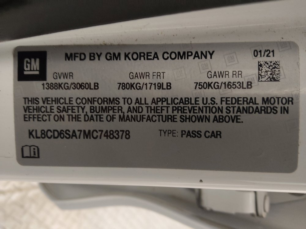 Used 2021 Chevrolet Spark LT FWD image 33