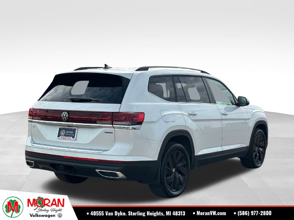 Certified 2026 Volkswagen Atlas SE w/ Panoramic Sunroof Package AWD/4WD image 4