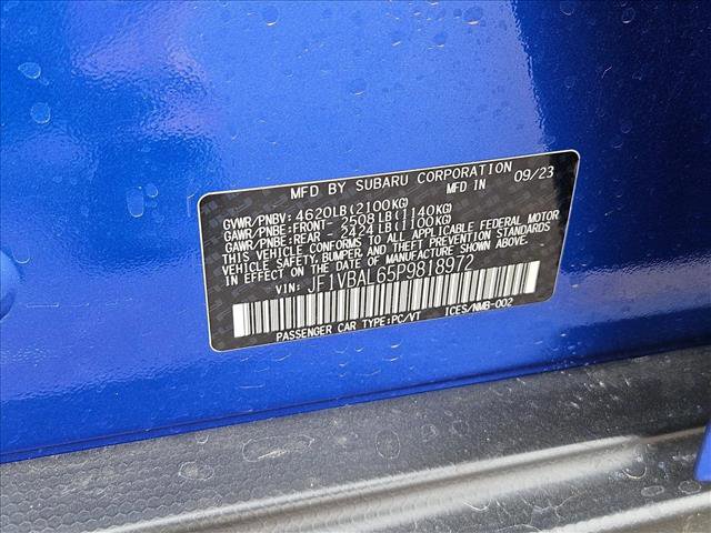 Used 2023 Subaru WRX Limited AWD/4WD image 19