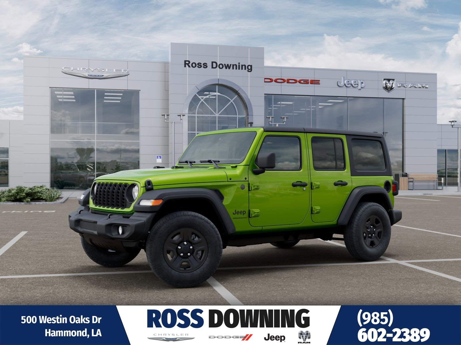 New 2026 Jeep Wrangler Unlimited Sport AWD/4WD image 1