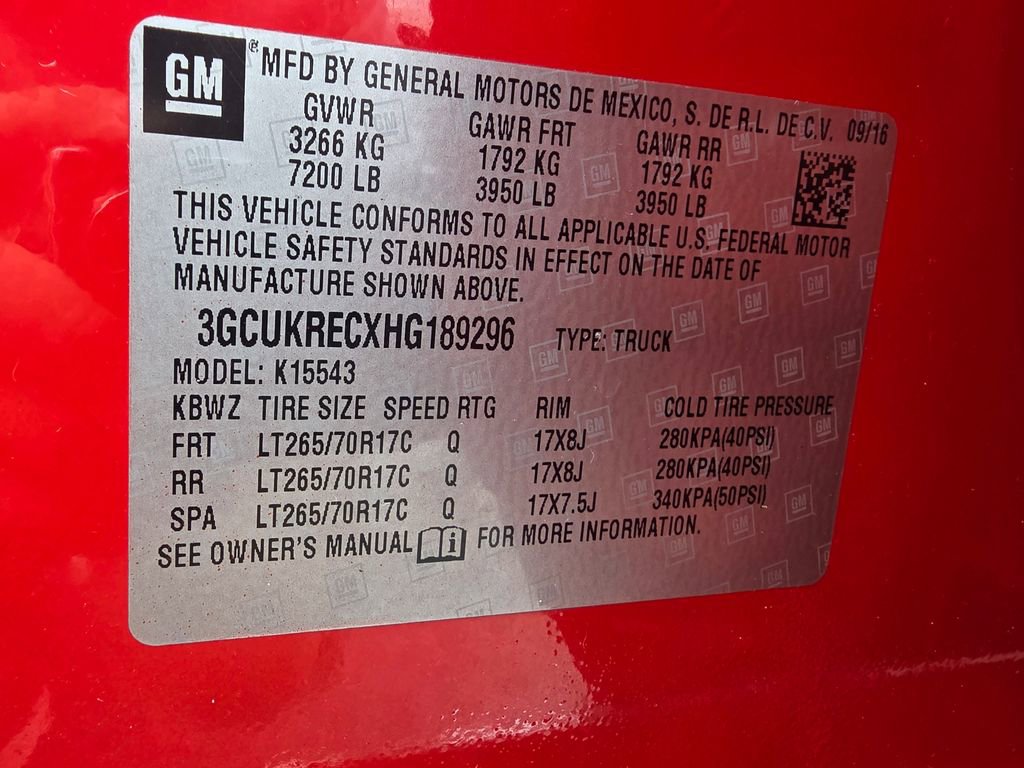 Used 2017 Chevrolet Silverado 1500 LT w/ Trailering Package image 32