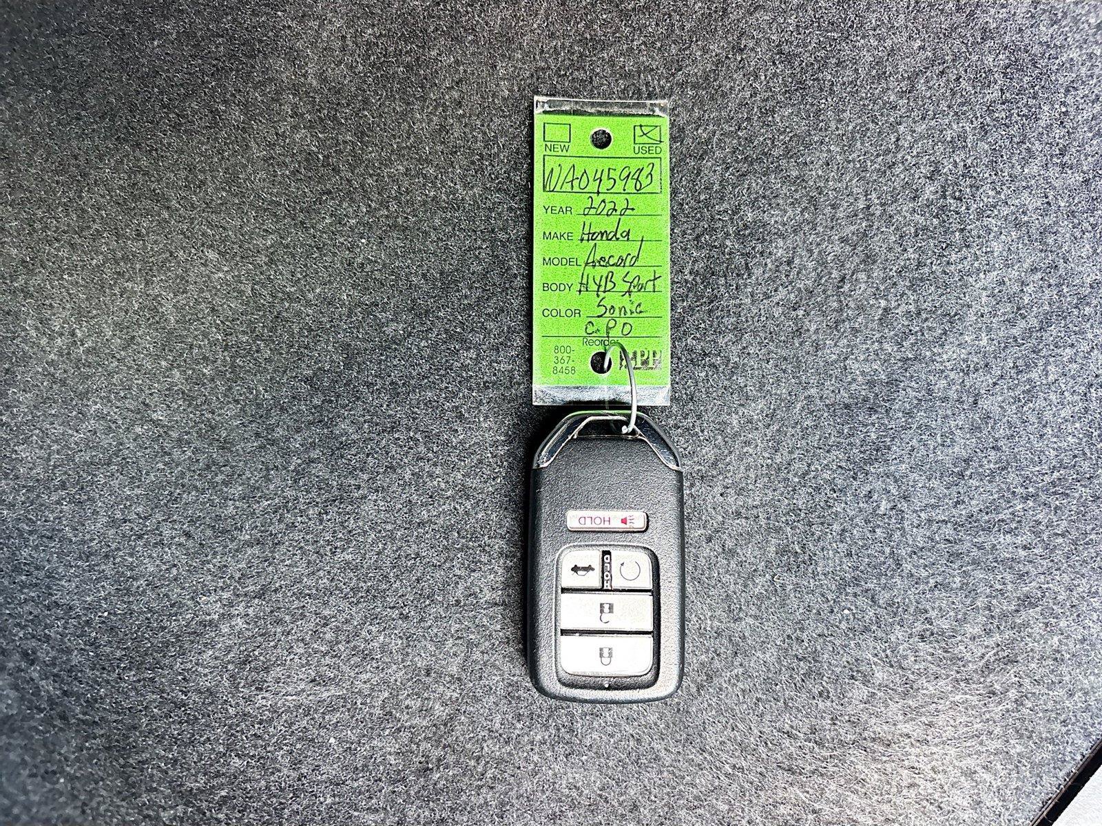 Certified 2022 Honda Accord Sport image 35