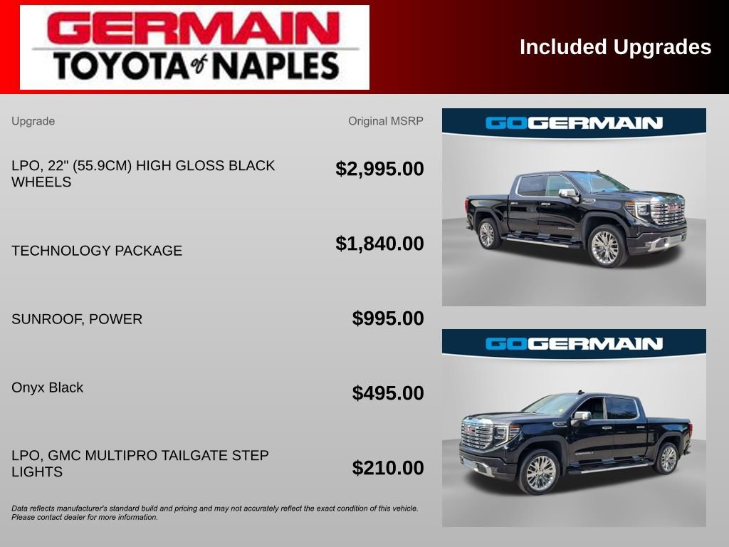 Used 2022 GMC Sierra 1500 Denali w/ Technology Package AWD/4WD image 36