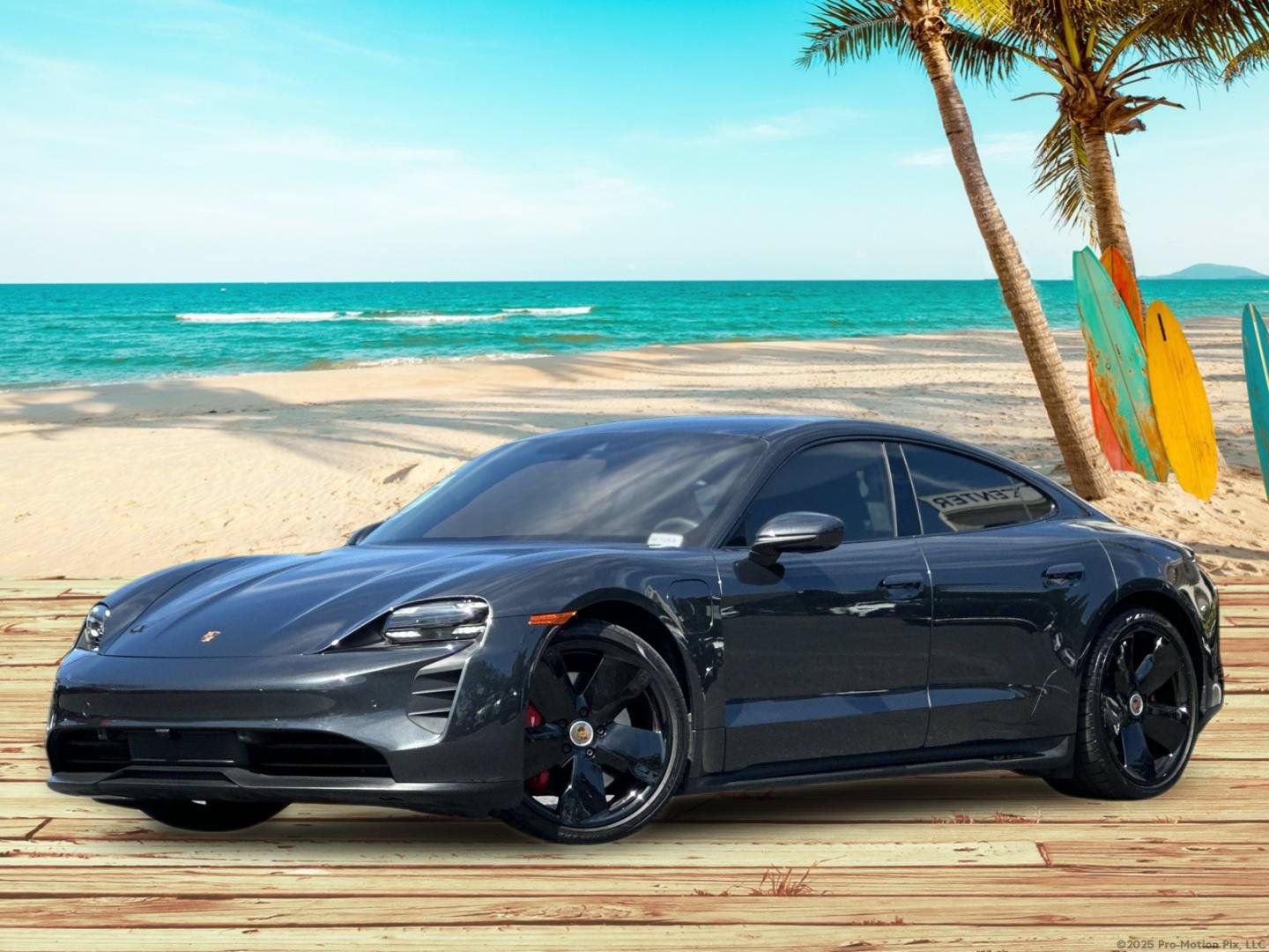 Used 2024 Porsche Taycan GTS AWD/4WD image 2