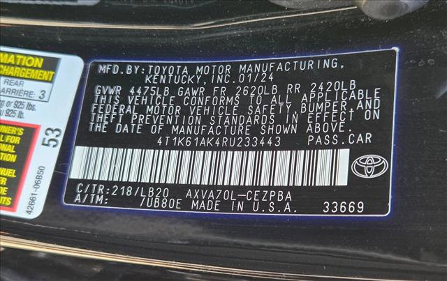 Used 2024 Toyota Camry XSE FWD image 23