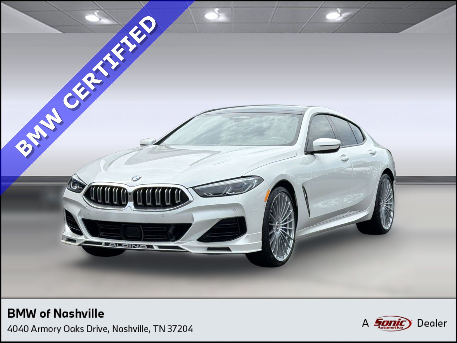 Certified 2024 BMW ALPINA B8 xDrive Gran Coupe AWD/4WD image 1
