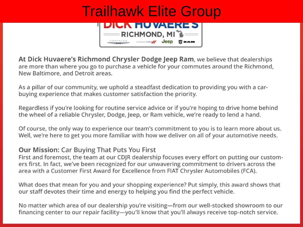 Used 2024 Jeep Compass Trailhawk w/ Trailhawk Elite Group AWD/4WD image 11