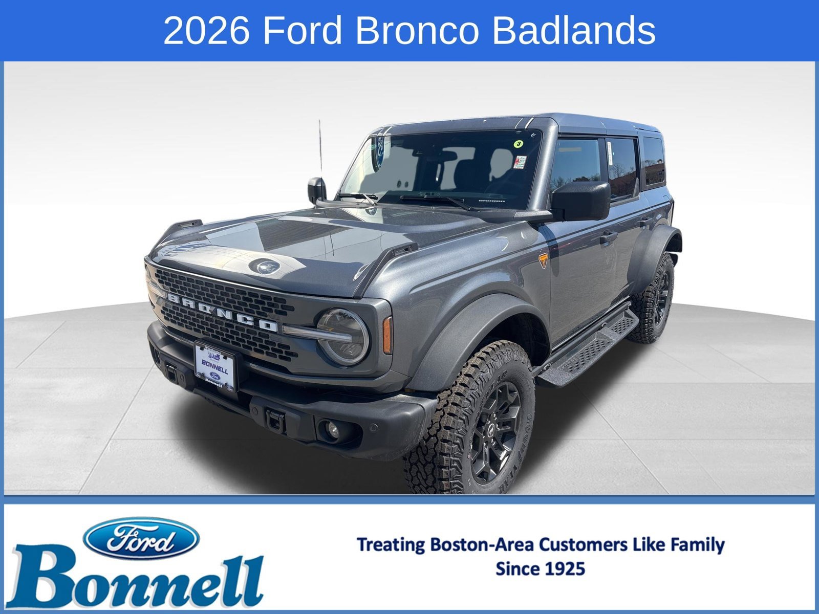 New 2026 Ford Bronco Badlands