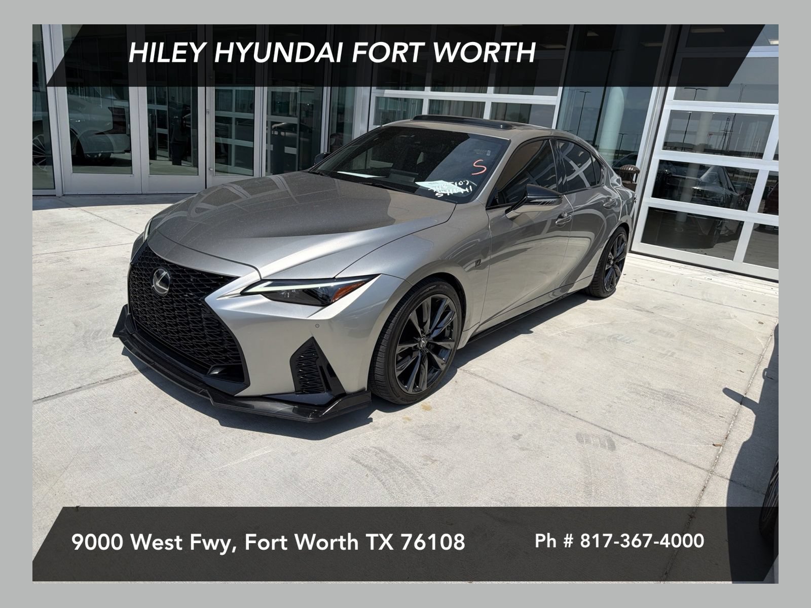 Used 2021 Lexus IS 350 F Sport w/ Accessory Package 2