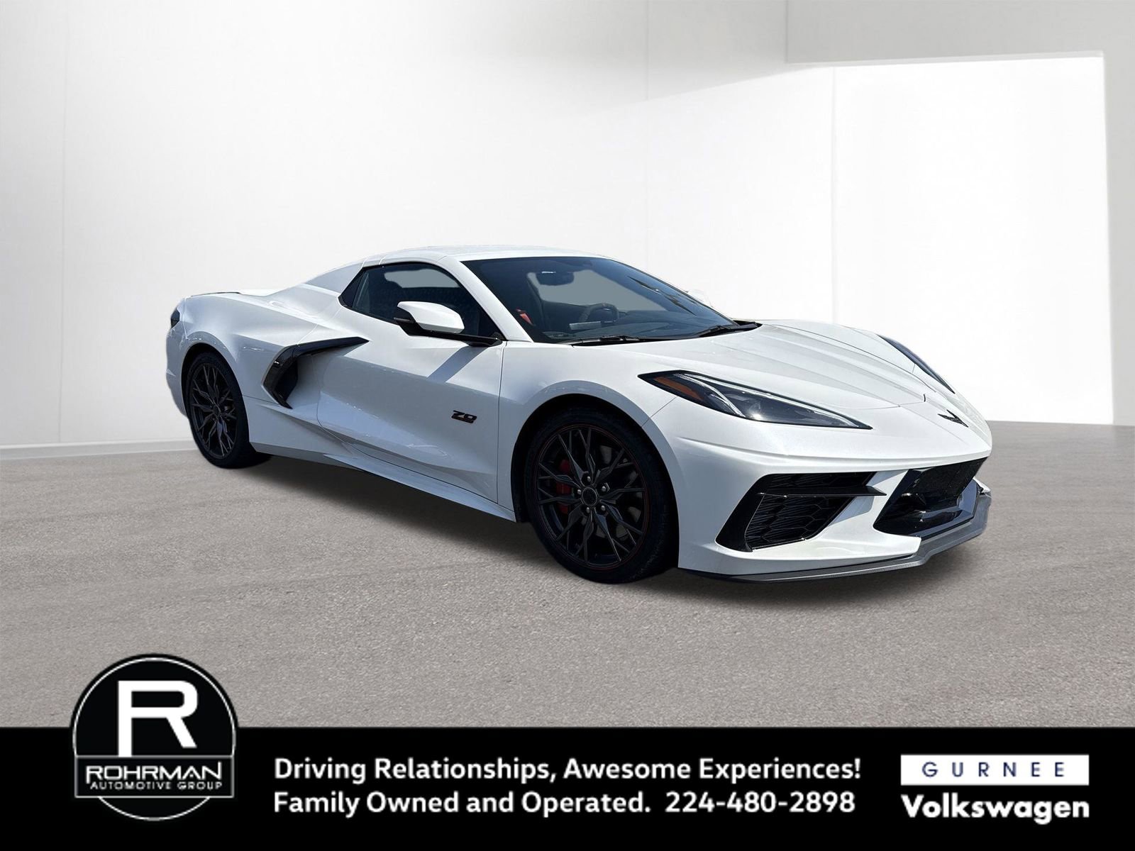 Used 2023 Chevrolet Corvette Stingray Premium Conv w/ Z51 Performance Package image 2