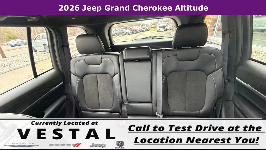 New 2026 Jeep Grand Cherokee Altitude image 17