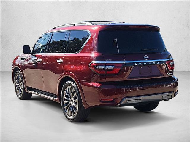 Used 2021 Nissan Armada Platinum w/ Captain's Chairs Package RWD image 8