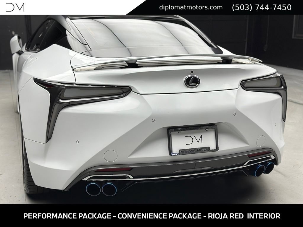 Used 2018 Lexus LC 500 Coupe w/ Performance Package RWD image 16