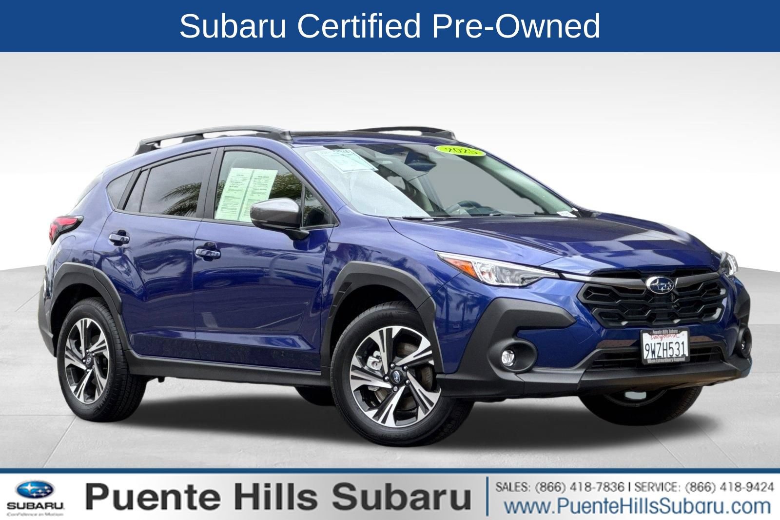 Certified 2025 Subaru Crosstrek 2.5i Premium