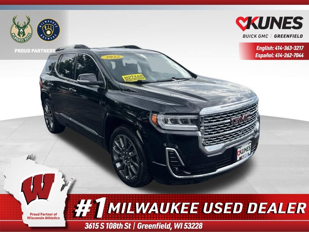 Used 2022 GMC Acadia Denali w/ Black Diamond Edition