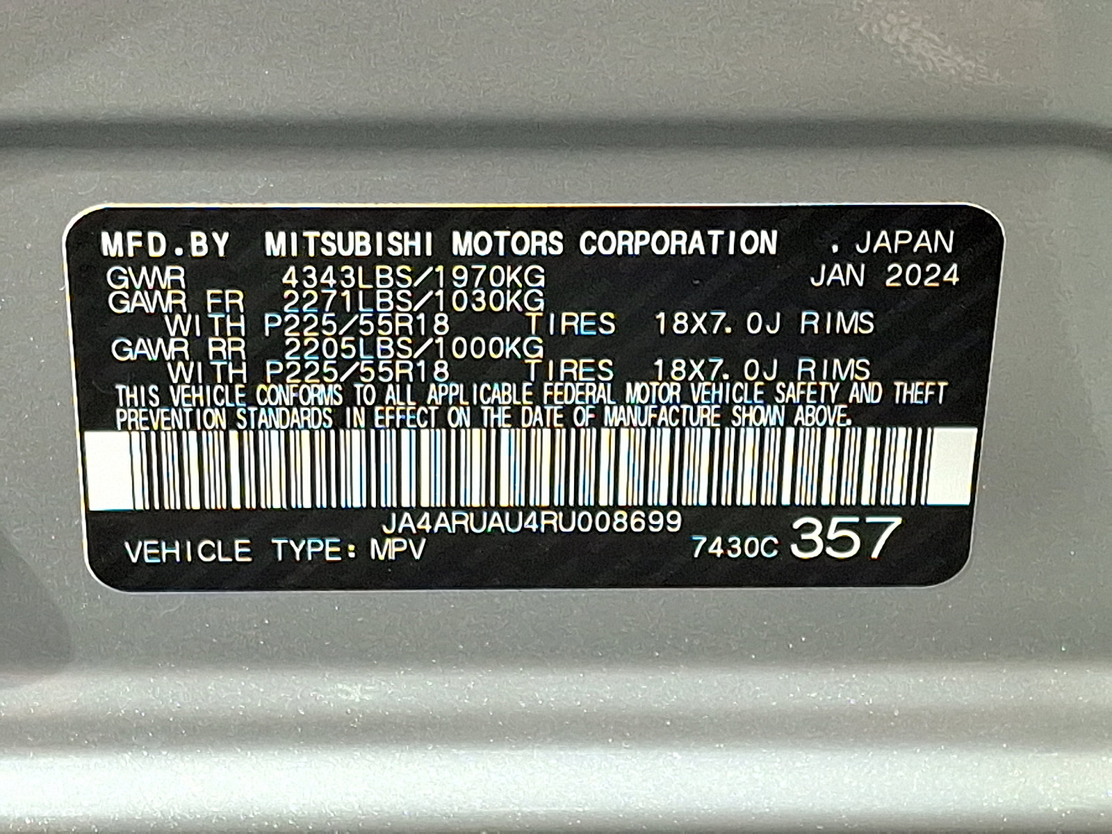 Used 2024 Mitsubishi Outlander Sport SE image 27