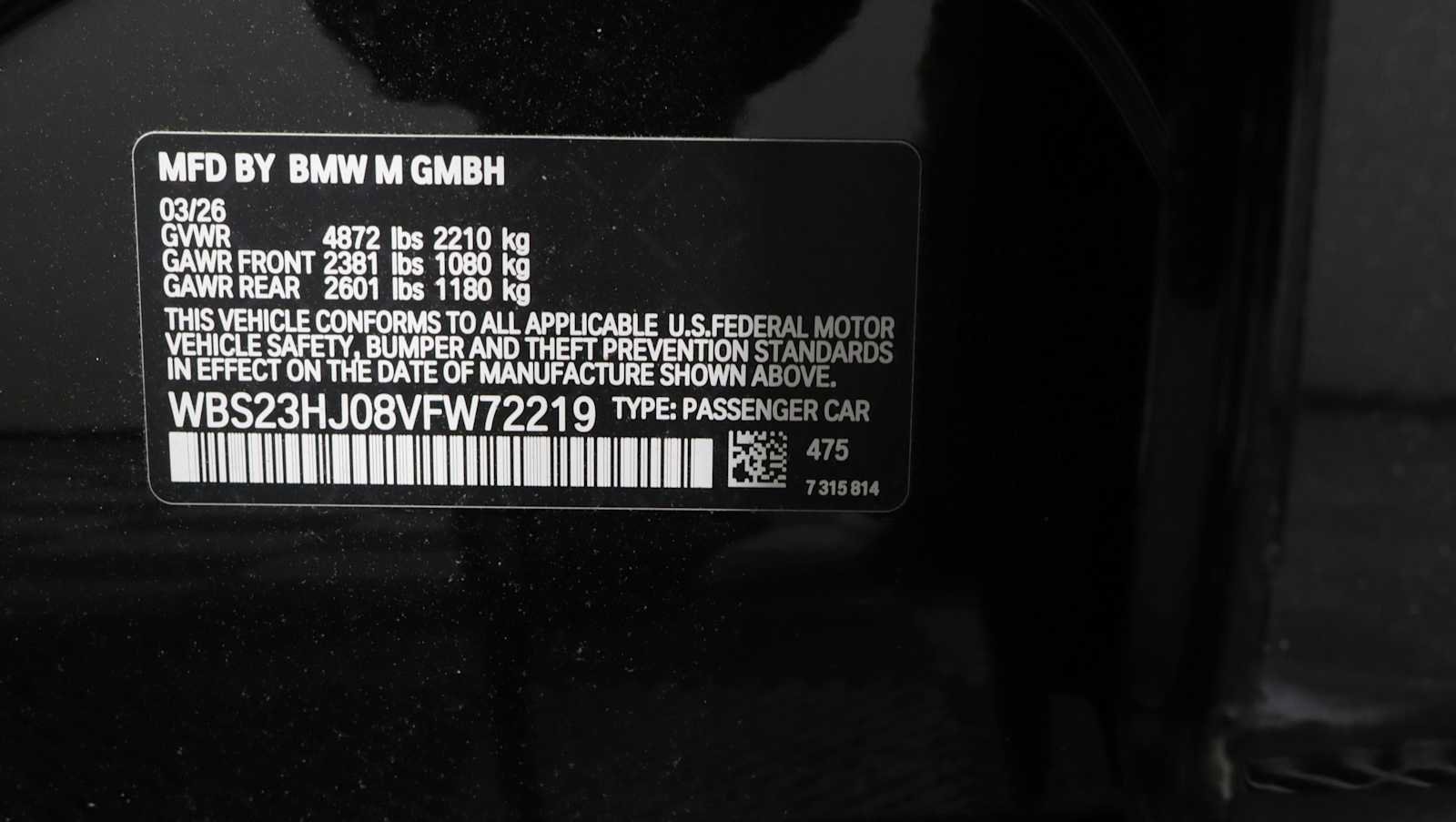 New 2027 BMW M3 Competition RWD image 17