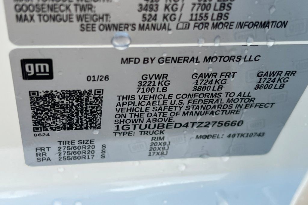 New 2026 GMC Sierra 1500 SLE AWD/4WD image 22