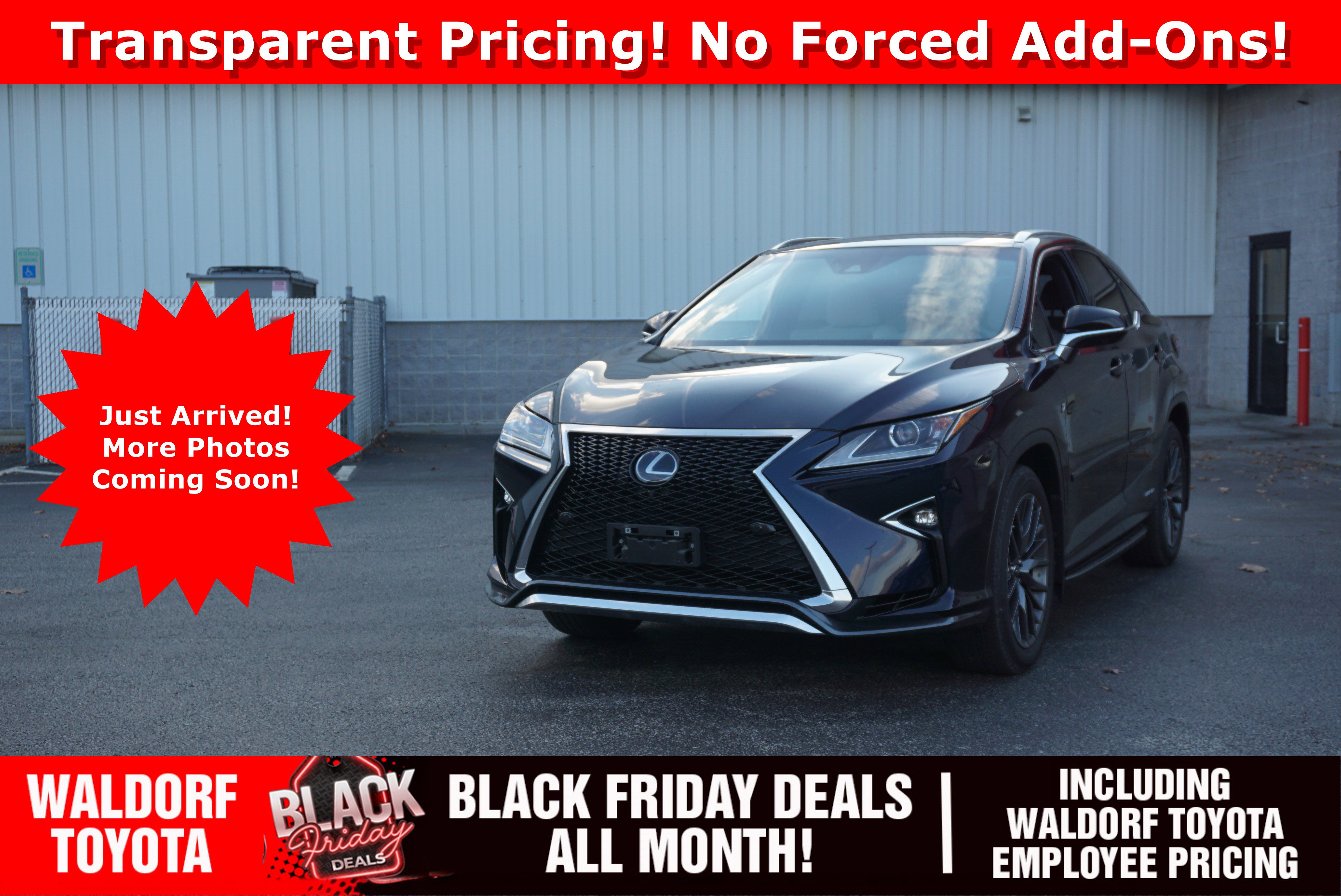 Used 2019 Lexus RX 450h F Sport