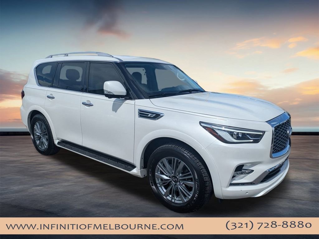 Certified 2022 INFINITI QX80 Luxe w/ Cargo Package