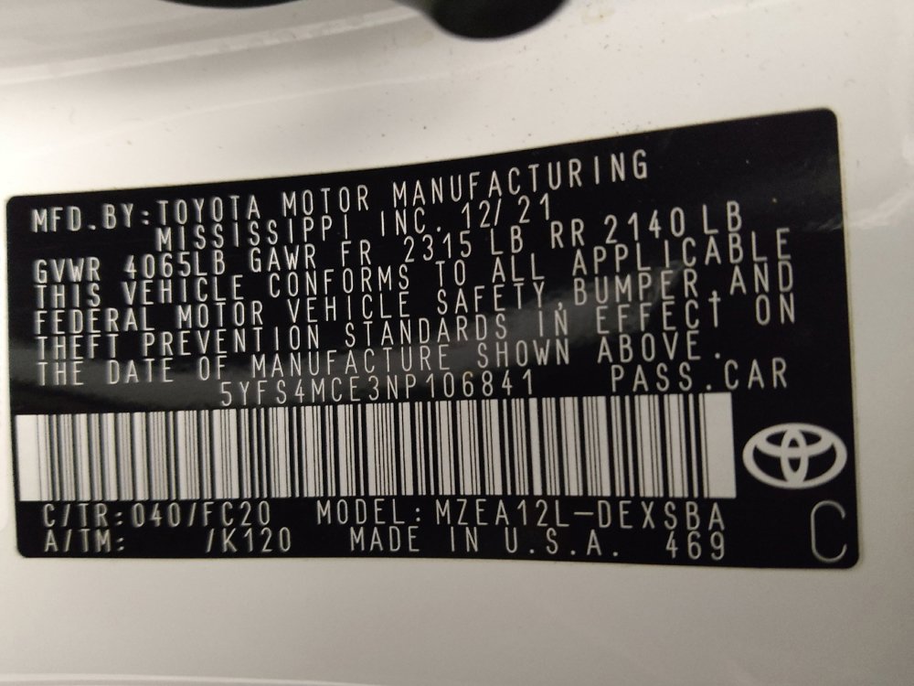 Used 2022 Toyota Corolla SE FWD image 33