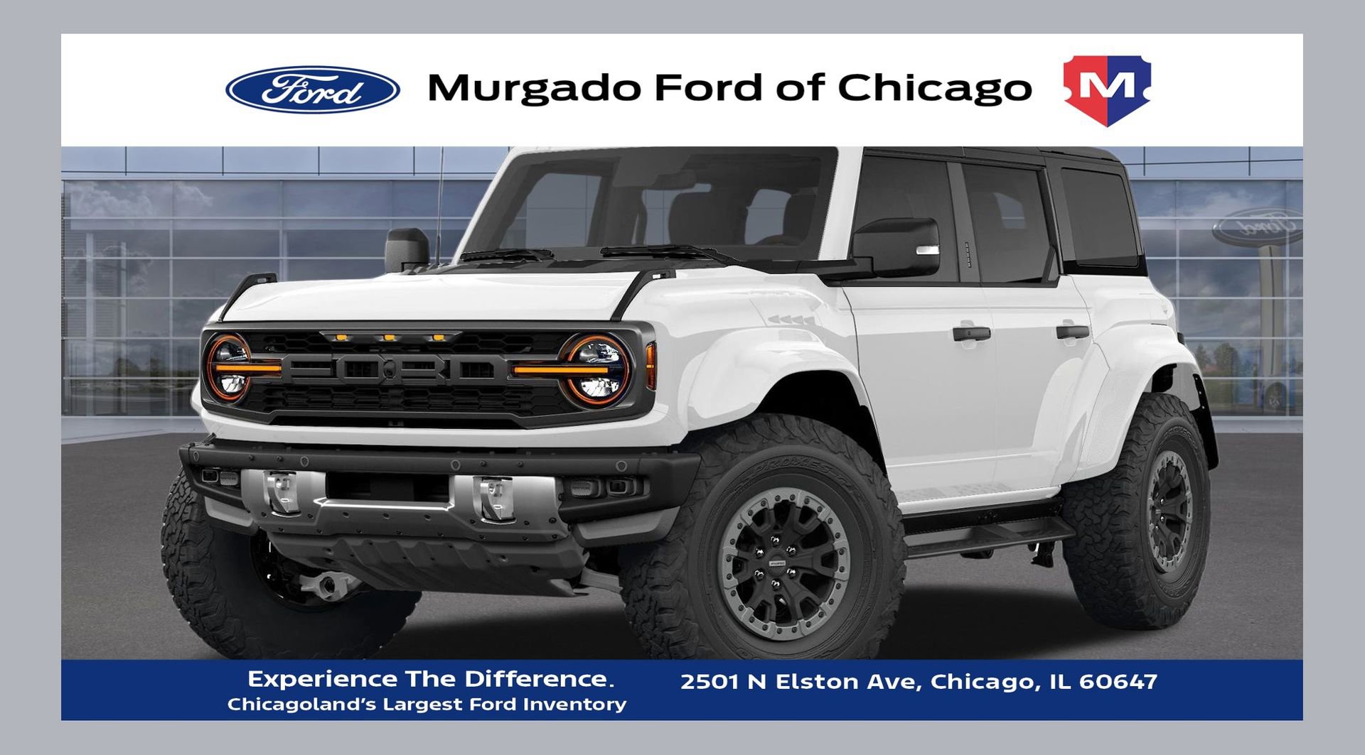 New 2026 Ford Bronco Raptor w/ Interior Carbon Fiber Pack AWD/4WD image 1