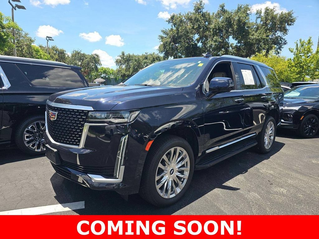 Used 2022 Cadillac Escalade Premium Luxury AWD/4WD image 1
