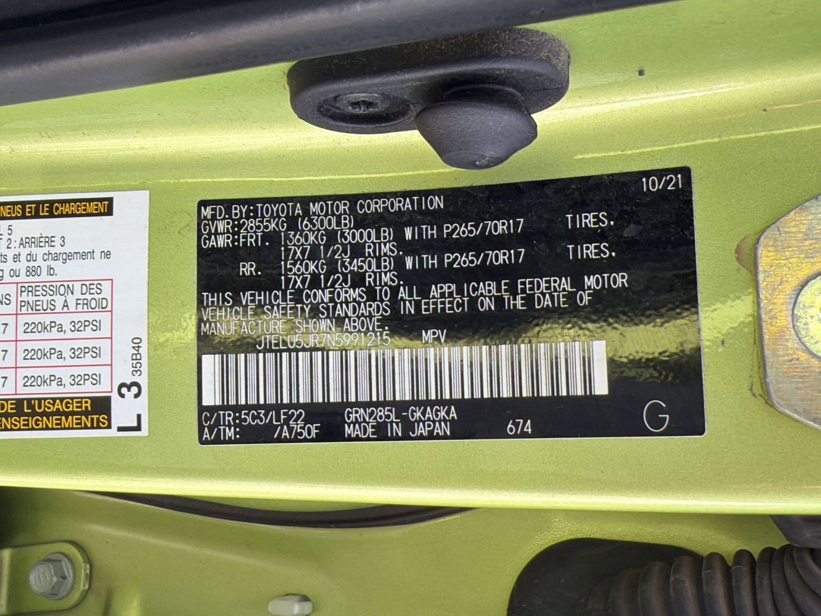 Used 2022 Toyota 4Runner TRD Pro image 20