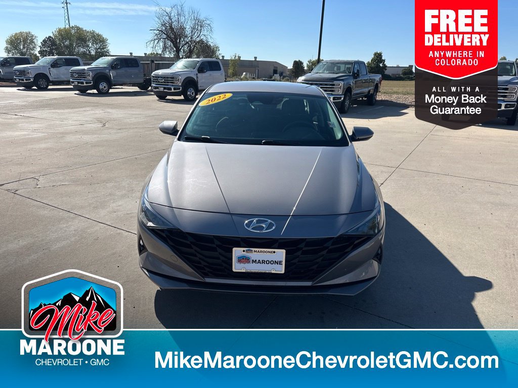 Used 2022 Hyundai Elantra Blue w/ Preferred Accessory Package