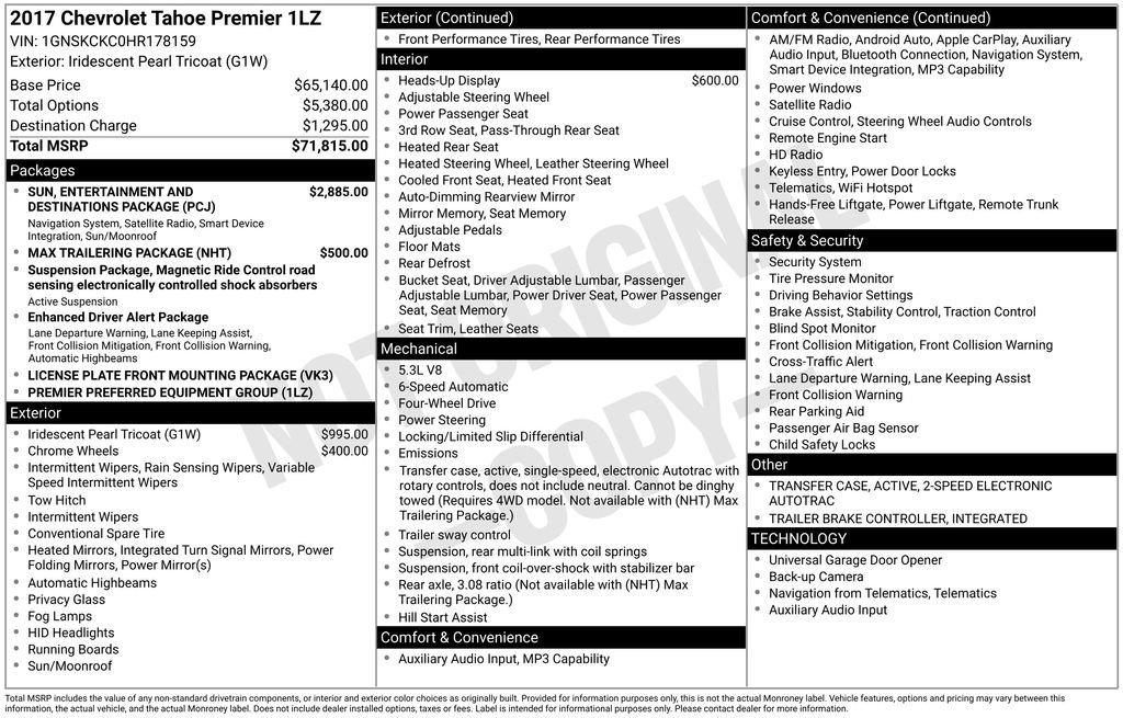 Used 2017 Chevrolet Tahoe Premier image 4