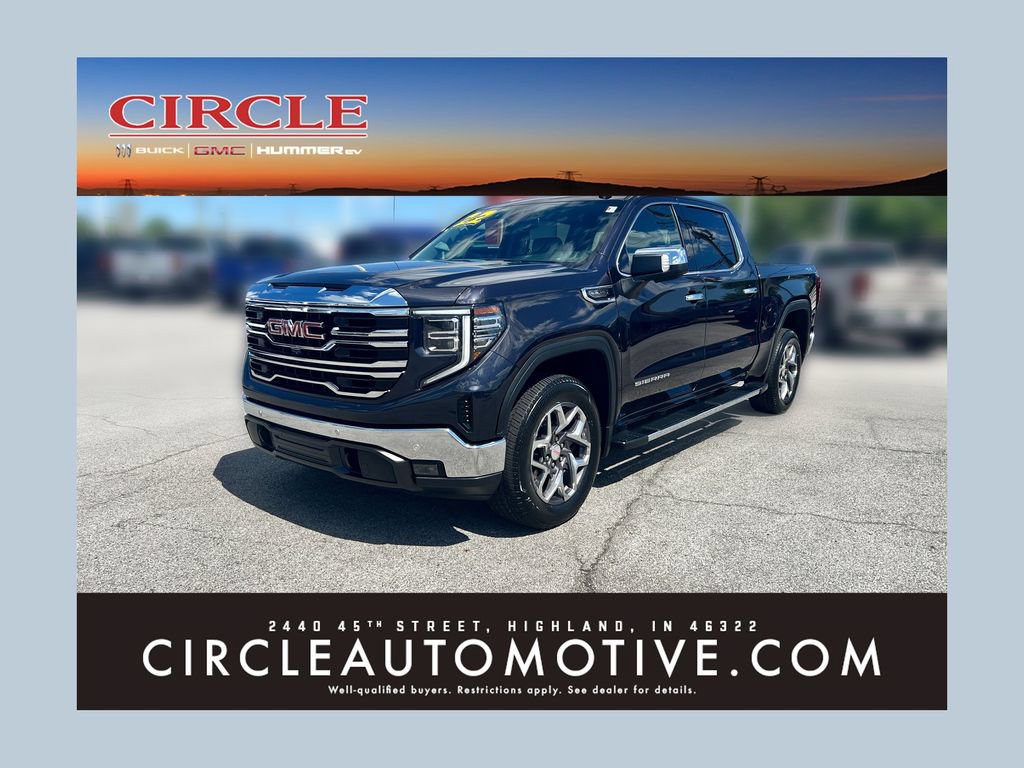 Used 2022 GMC Sierra 1500 SLT w/ SLT Premium Plus Package AWD/4WD image 1