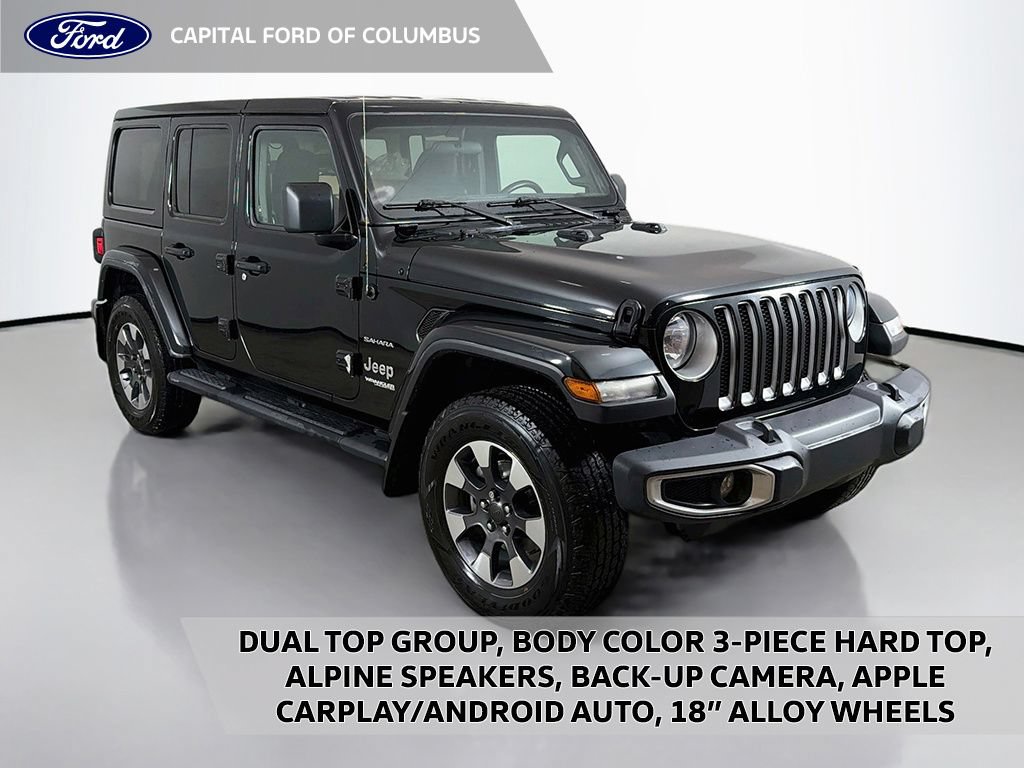 Used 2021 Jeep Wrangler Unlimited Sahara w/ Dual Top Group